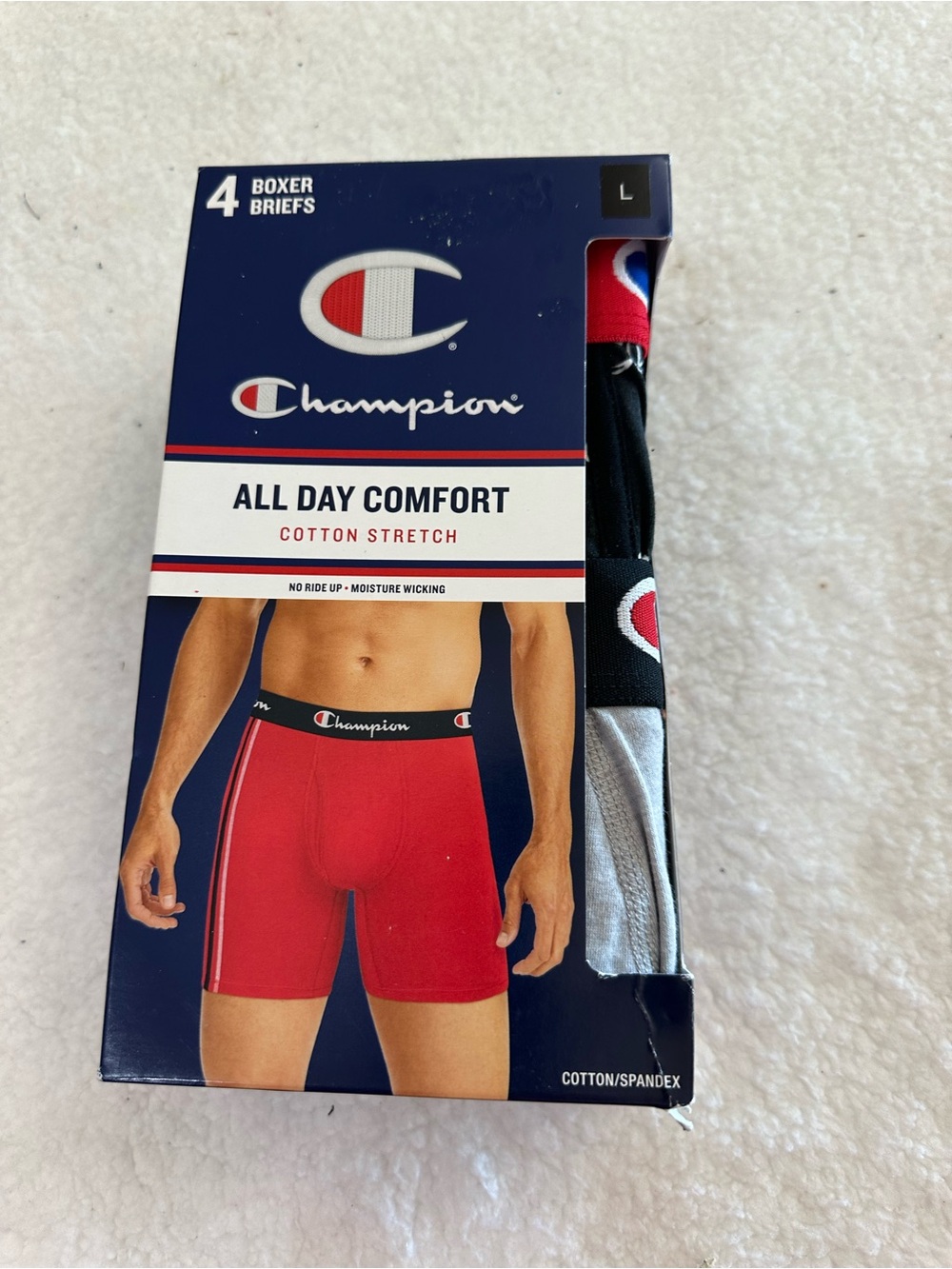 Men’s Champion All Day Comfort Boxer Briefs